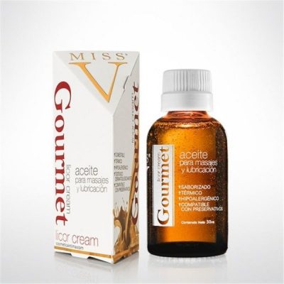 Aceite Masajes Comestible Miss V Licor Cream