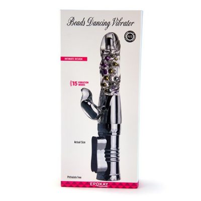 Vibrador Rabit Rotativo Beads Dancing