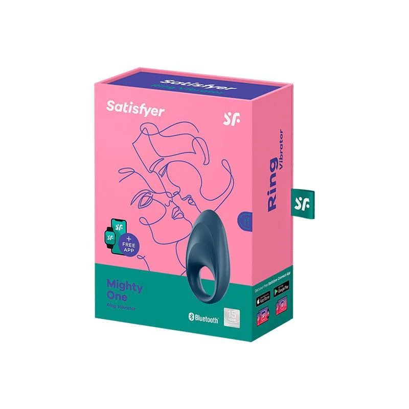 Satisfyer-Anillo vibrador de pene Mighty One - Imagen 4