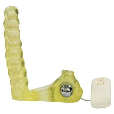 Anillo Doble Penetracion C/ Vibrador Consolador Anillo