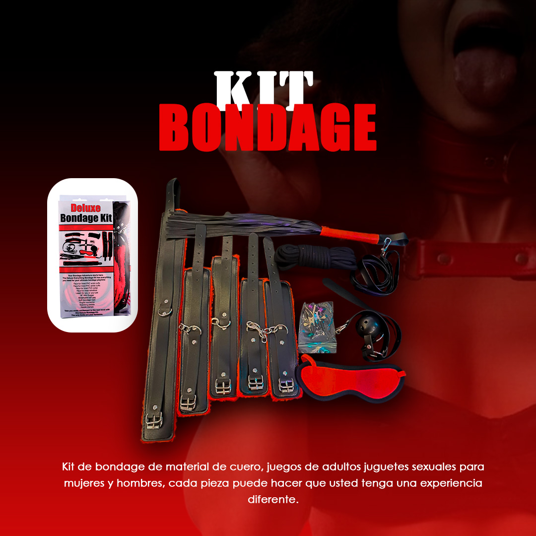 Kit de Bondage de Cuero - Imagen 2