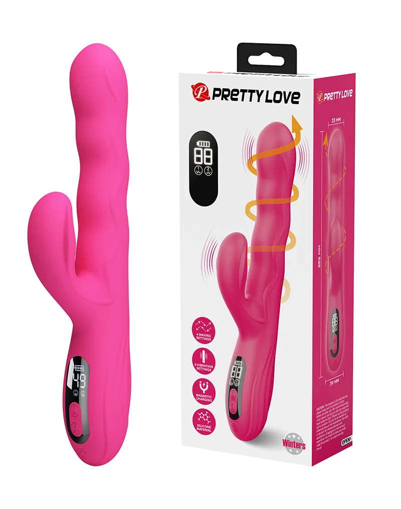 Winters - Vibrador Rabbit - Rosa