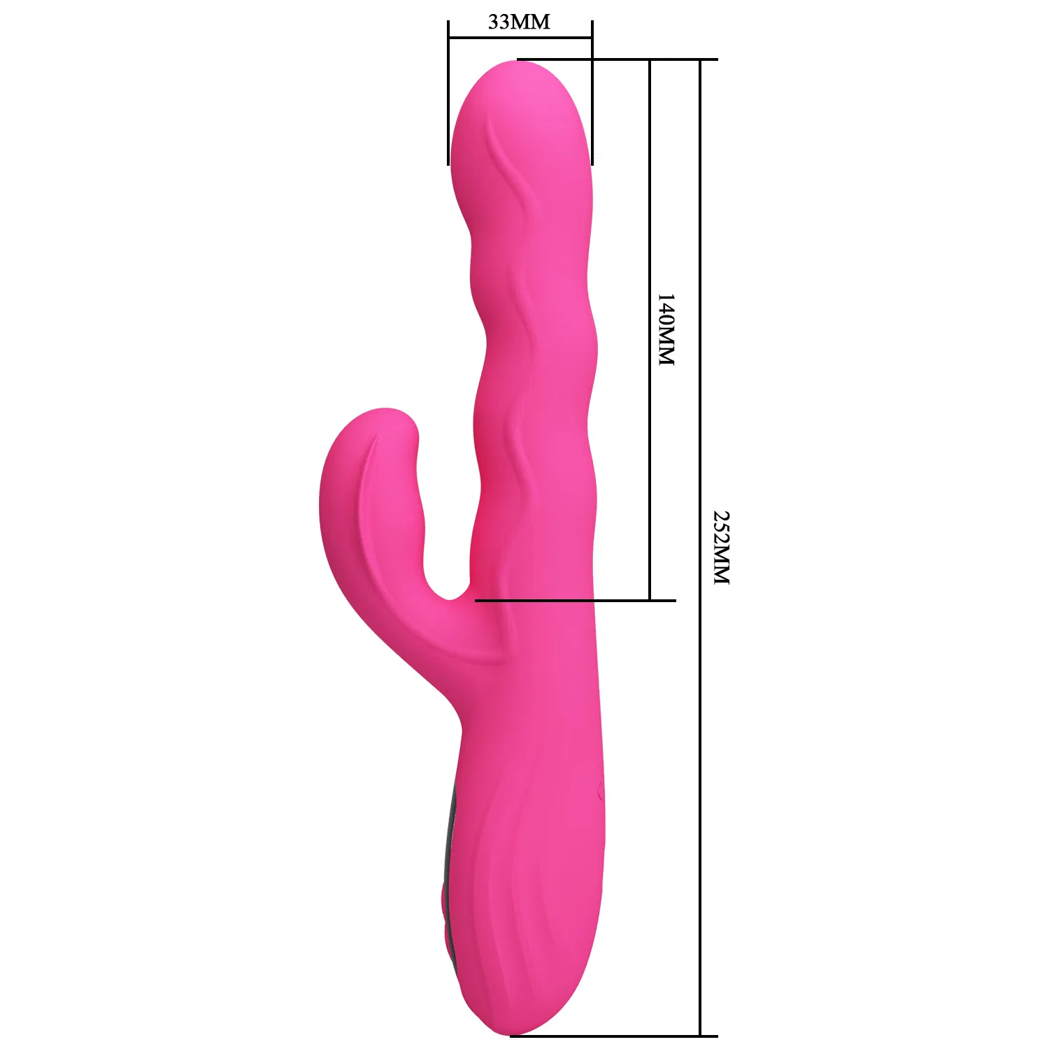 Winters - Vibrador Rabbit - Rosa - Imagen 3